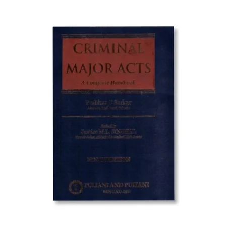Sarkar's Criminal Major Acts A Complete Handbook
