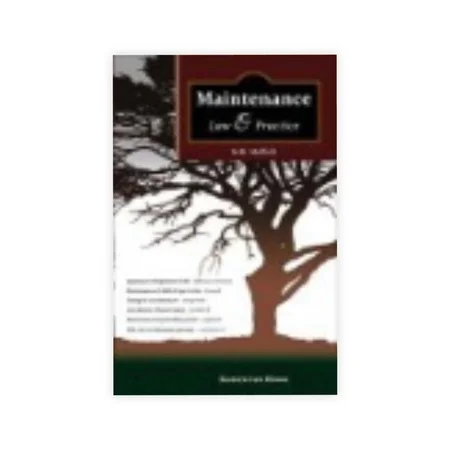 M. R. Mallick's Maintenance - Law & Practice