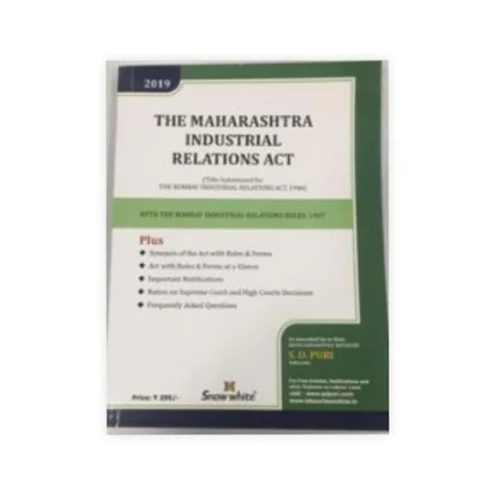 S.D. Puri's The Maharashtra Industrial Relations Act
