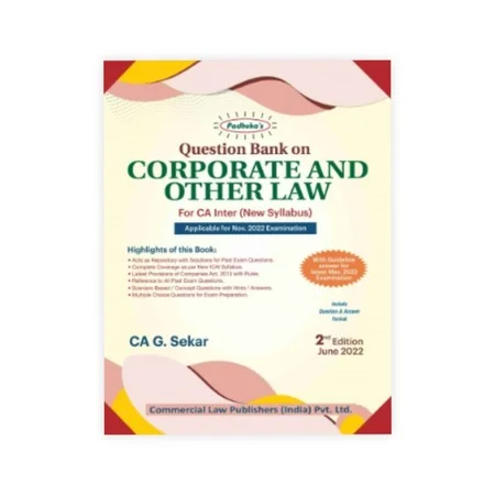 G. Sekar's Question Bank on Corporate and Other Law