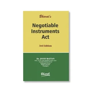 Dr. Jyoti Rattan's Negotiable Instruments Act