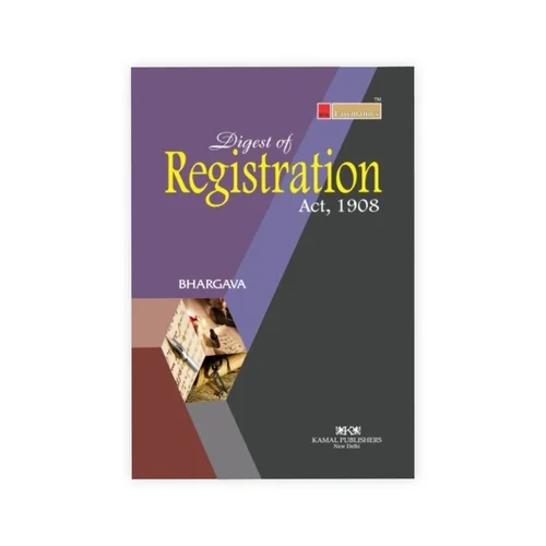 Lawmann's Digest of Registration Act, 1908