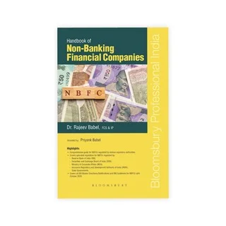 Dr Rajeev Babel's Bloomsbury's Handbook of Non-Banking Financial Companies