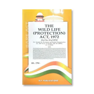 ALT Publications' The Wild Life (Protection) Act, 1972