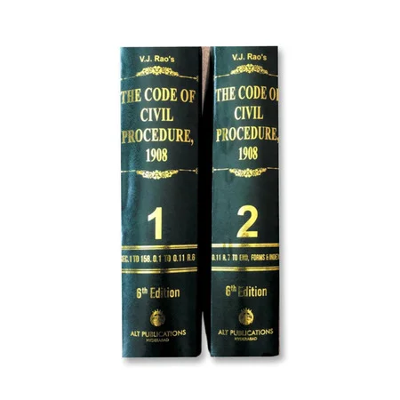 V. J. Rao's The Code of Civil Procedure, 1908 in  2 Volumes
