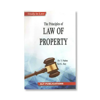 T. Padma, K. P. C. Rao's The Principles of Law of Property 
