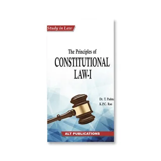 T. Padma, K. P. C. Rao's The Principles of Constitutional Law-1