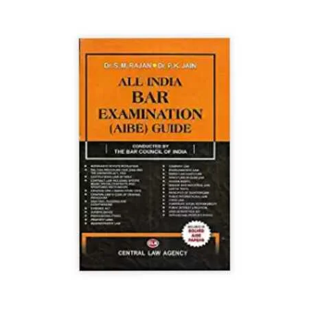 Dr. SM Ranjan & Dr. PK Jain's  All India Bar Exam [AIBE] Guide