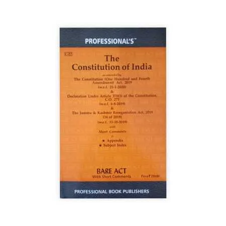 Professional's The Constitution of India