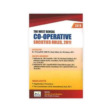 Shambhu Prasad Choudhary's The West Bengal Co-Operative Societies Rules, 2011