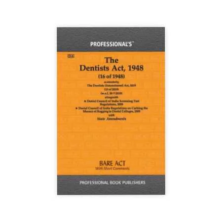 Professional's The Dentists Act, 1948