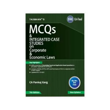 Pankaj Garg's MCQs & Integrated Case Studies on Corporate & Economic Laws