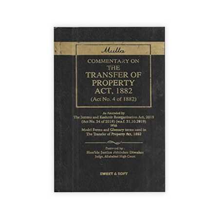 Mulla Commentary on The Transfer of Property Act 1882