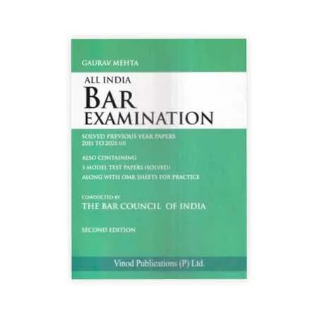 Gaurav Mehta's All India Bar Examination Solved Papers 