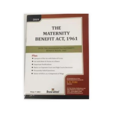 S.D. Puri's The Maternity Benefit Act, 1961