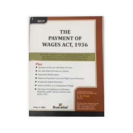 S.D. Puri's The Payment of Wages Act, 1936