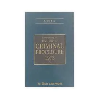 Mulla's Commentary On The Code Of Criminal Procedure 1973 in 1 vol