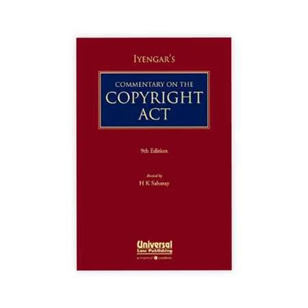 Iyengar's Commentary on The Copyright Act