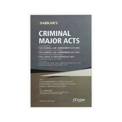 Sarkar's Criminal Major Acts (Pocket Edition)