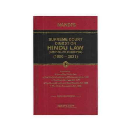 Nandi Supreme Court Digest on Hindu Law