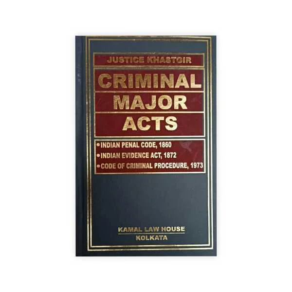 Justice Khastgir's Criminal Major Acts