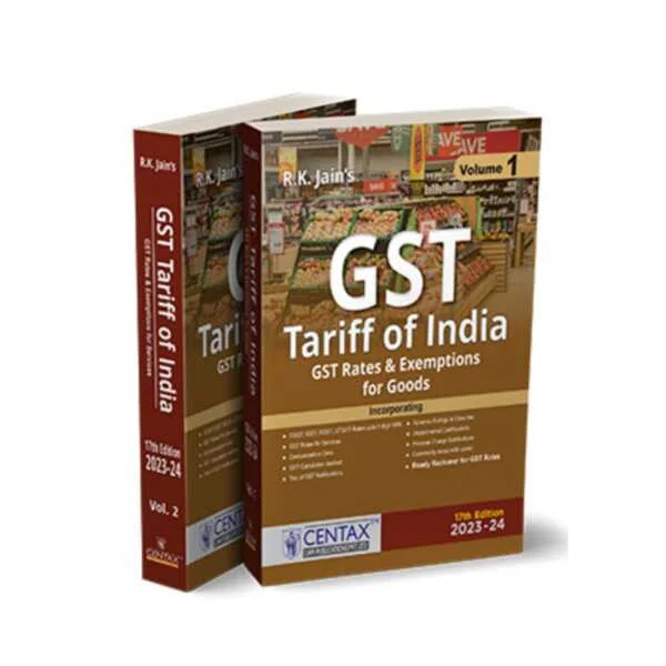 R.K. Jain's GST Tariff of India