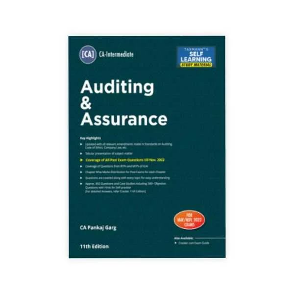 Pankaj Garg's Auditing & Assurance (Auditing) | Study Material