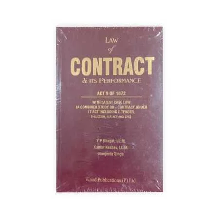 Y.P. Bhagat's Law of Contract & Its Performance
