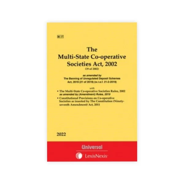 Universal's Multi-State Co-Operative Societies Act, 2002