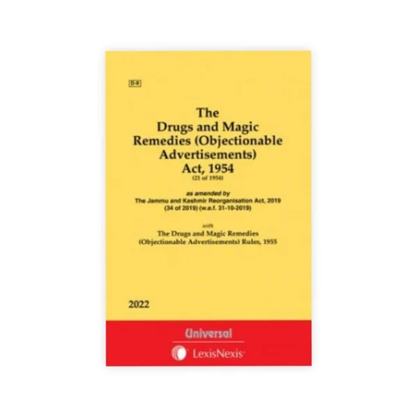 Universal's The Drugs & Magic Remedies (Objectionable Advertisements) Act, 1954