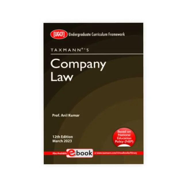 Anil Kumar's Company Law - UGCF
