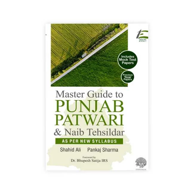 Shahid Ali & Pankaj Sharma's Master Guide to Punjab Patwari & Naib Tehsildar