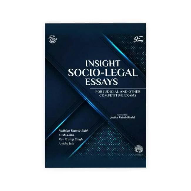 Justice Rajesh Bindal's Insight Socio-Legal Essays for Judicial & other Exams