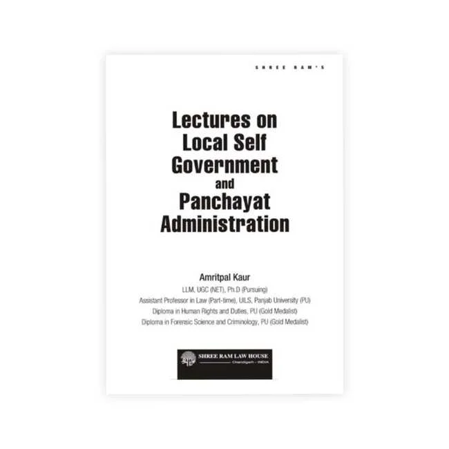 Lecture on Local Self Government and Panchayat Administration