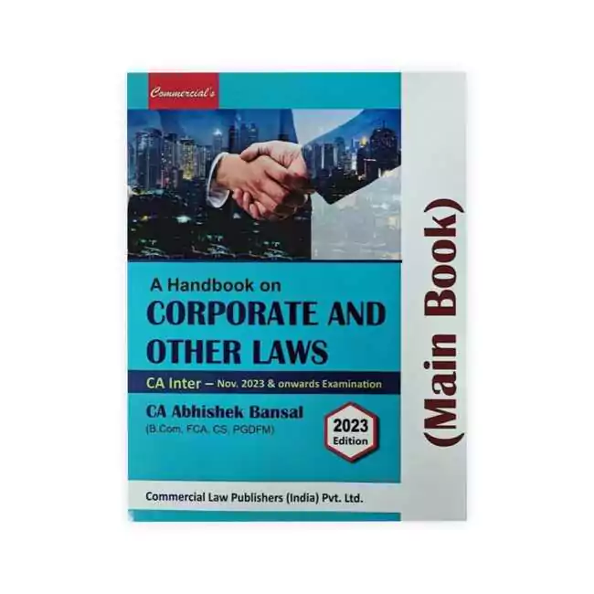 CA Abhishek Bansal's A Handbook on Corporate and Other Laws (Main Book)