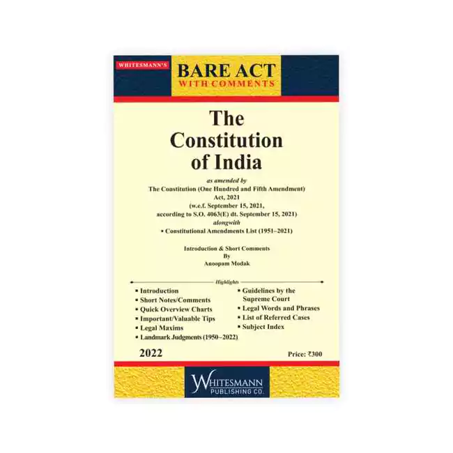 Whitesmann's The Constitution of India
