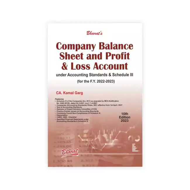CA Kamal Garg's Company Balance Sheet and Profit & Loss Account