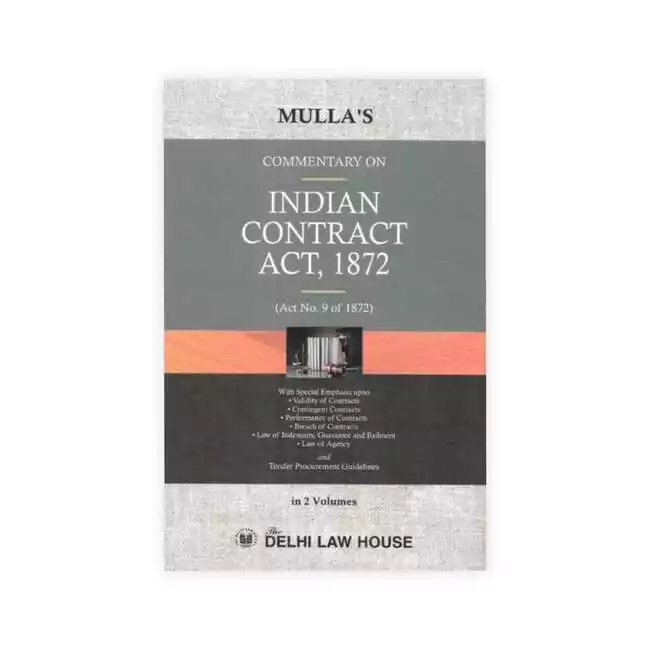 Mulla's Commentary on The Indian Contract Act 1872