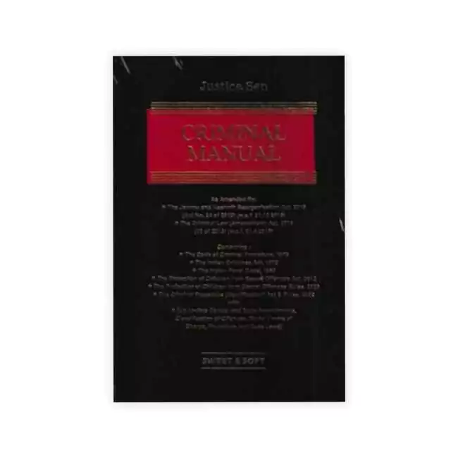 Justice Sen Criminal Manual Pocket Edition