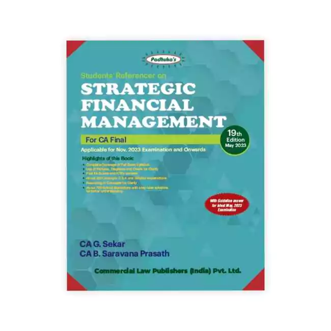 G Sekar's Students Referencer on Strategic Financial Management 