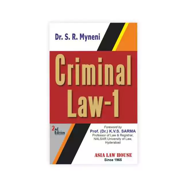 Dr. S R Myneni's Criminal Law-1