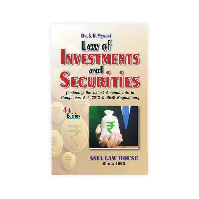 Dr. S R Myneni's Law of Investments and Securities