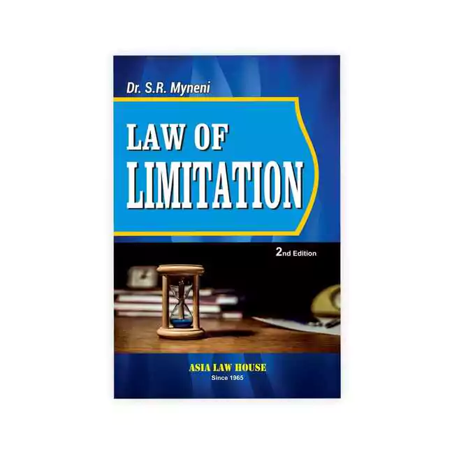 Dr. S R Myneni's Law of Limitation