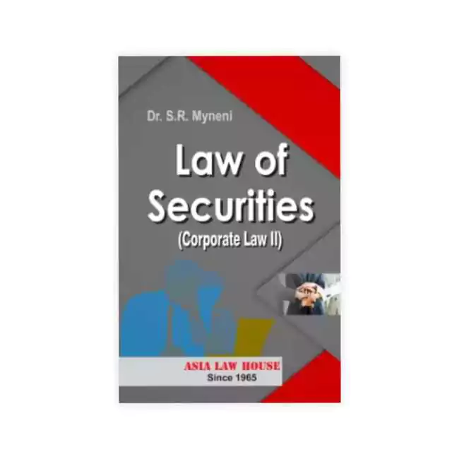 Dr. S R Myneni's Law of Securities