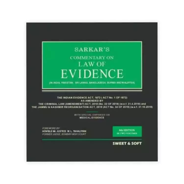 Sarkar's Commentary on Law of Evidence