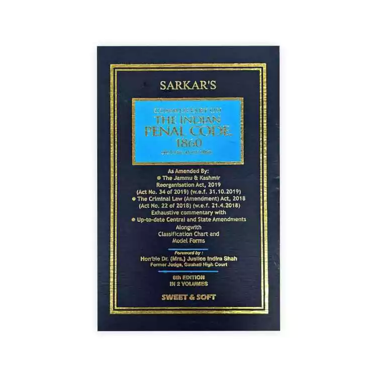 Sarkar Commentary on The Indian Penal Code, 1860