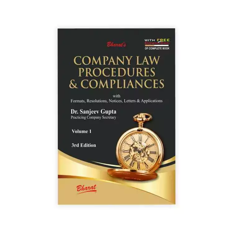 Dr. Sanjeev Gupta's Company Law Procedures & Compliances