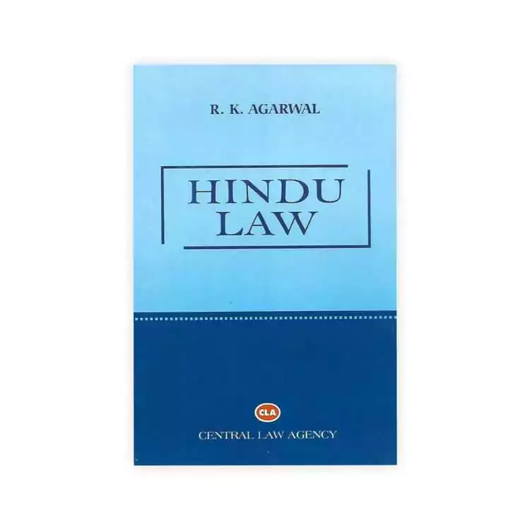 R.K.Agarwal's Hindu Law