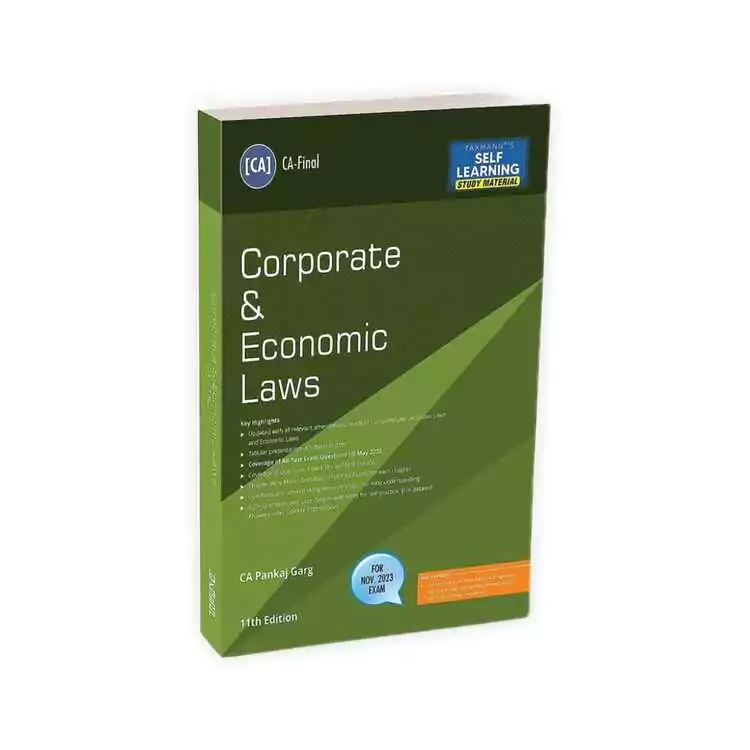Pankaj Garg's Corporate & Economic Law Study Material