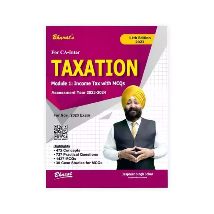 Jaspreet Singh Johar's Taxation Module 1 Income Tax
